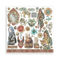 Stamperia Sir Vagabond in Fantasy World 12x12 Inch Paper Pack (SBBL148)